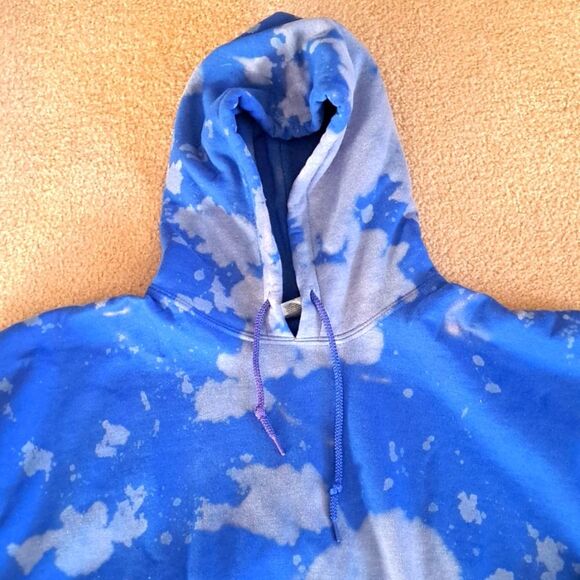 LARGE    GILDAN DRYBLEND HOODIE  SWEATSHIRT - Picture 4 of 7